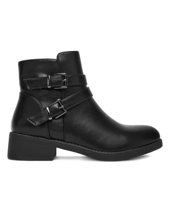 Botine  negru, Negru