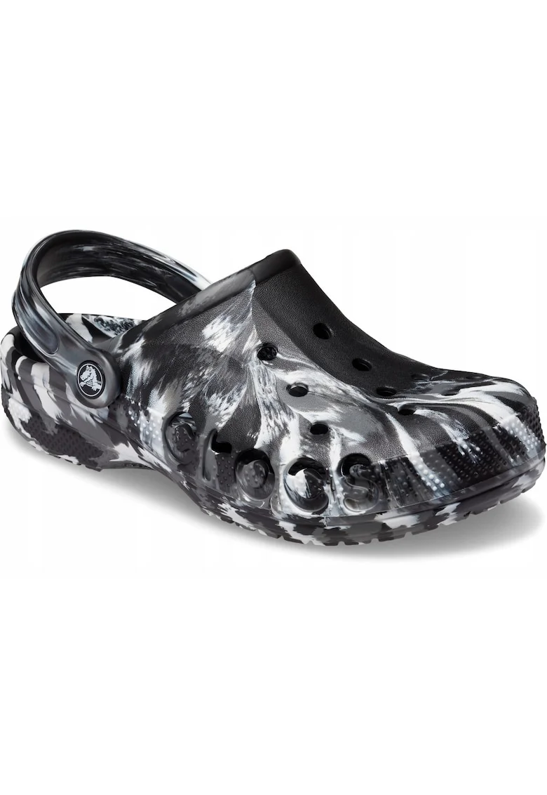 Saboti Femei,  Baya Marbled Clog, Croslite, Negru