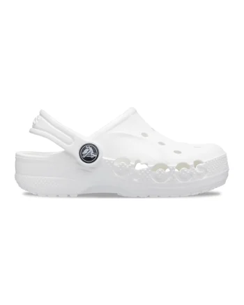 Saboti slingback cu perforatii, Alb