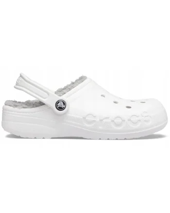 Saboti izolati Barbati,  Baya Lined 205969 Clog, Alb, Alb