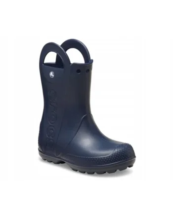 Cizme de ploaie cu logo Copii, Handlle Rain Boot, Albastru, Albastru