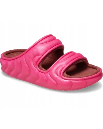 Papuci cu captuseala Femei,  Classic Cozzy Overpuff 210074, Rosu, Rosu