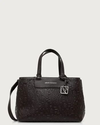 Armani Exchange geantă pentru femei cu imitație de piele