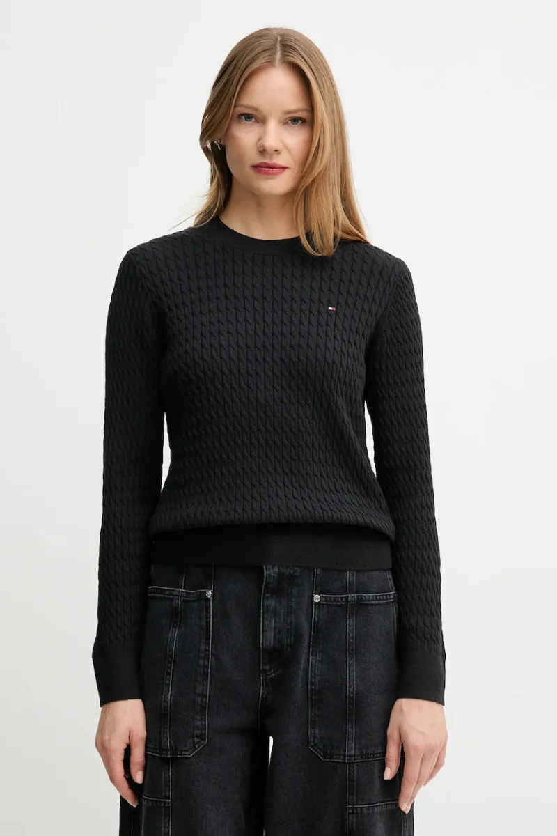 Tommy Hilfiger pulover pentru femei din bumbac