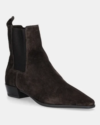 Copenhagen botine din piele întoarsă