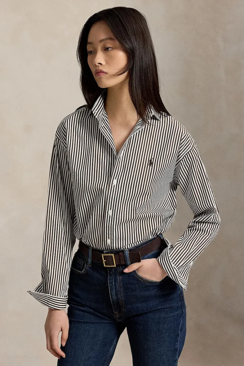 Polo Ralph Lauren cămașă pentru femei din bumbac
