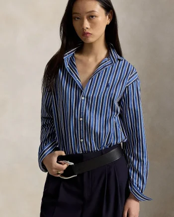 Polo Ralph Lauren cămașă pentru femei din bumbac