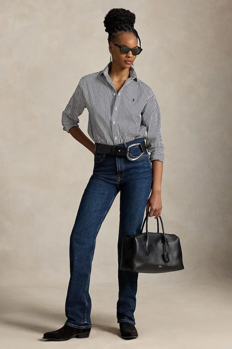 Polo Ralph Lauren cămașă pentru femei din bumbac