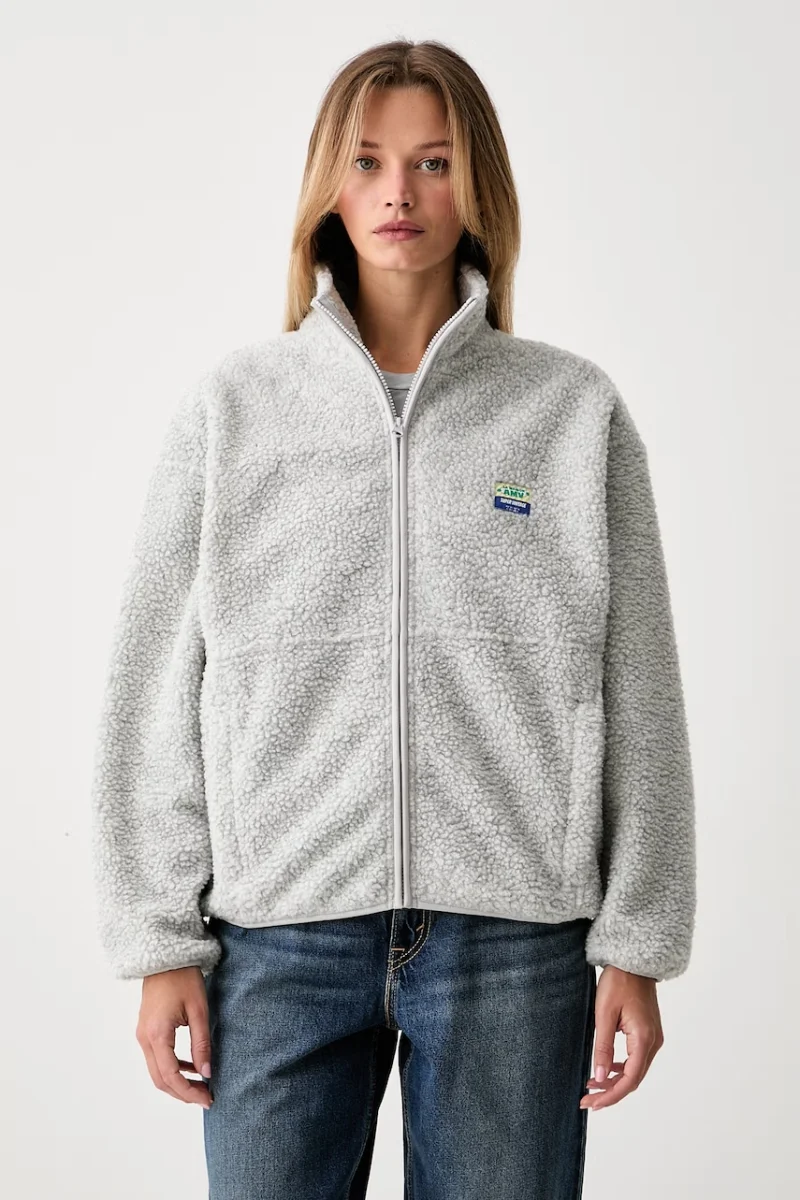 American Vintage hanorac din polar pentru femei