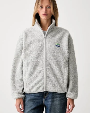American Vintage hanorac din polar pentru femei
