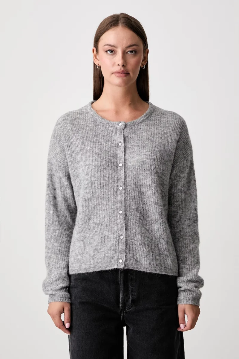 Mos Mosh cardigan pentru femei cu lână Almine