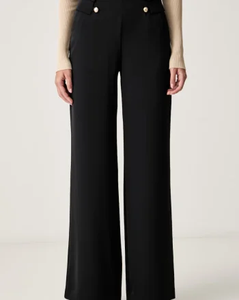 Marciano by Guess pantaloni straight pentru femei WHITNEY