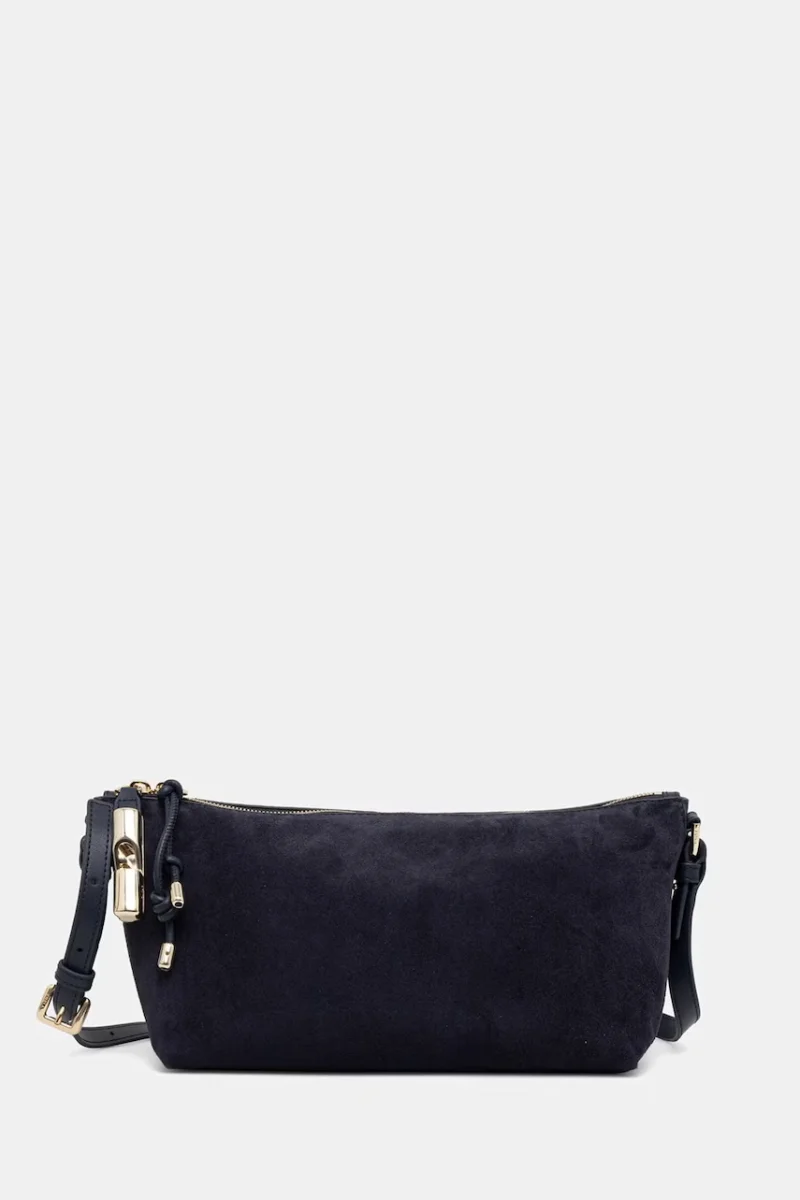 Furla geantă crossbody pentru femei din piele întoarsă