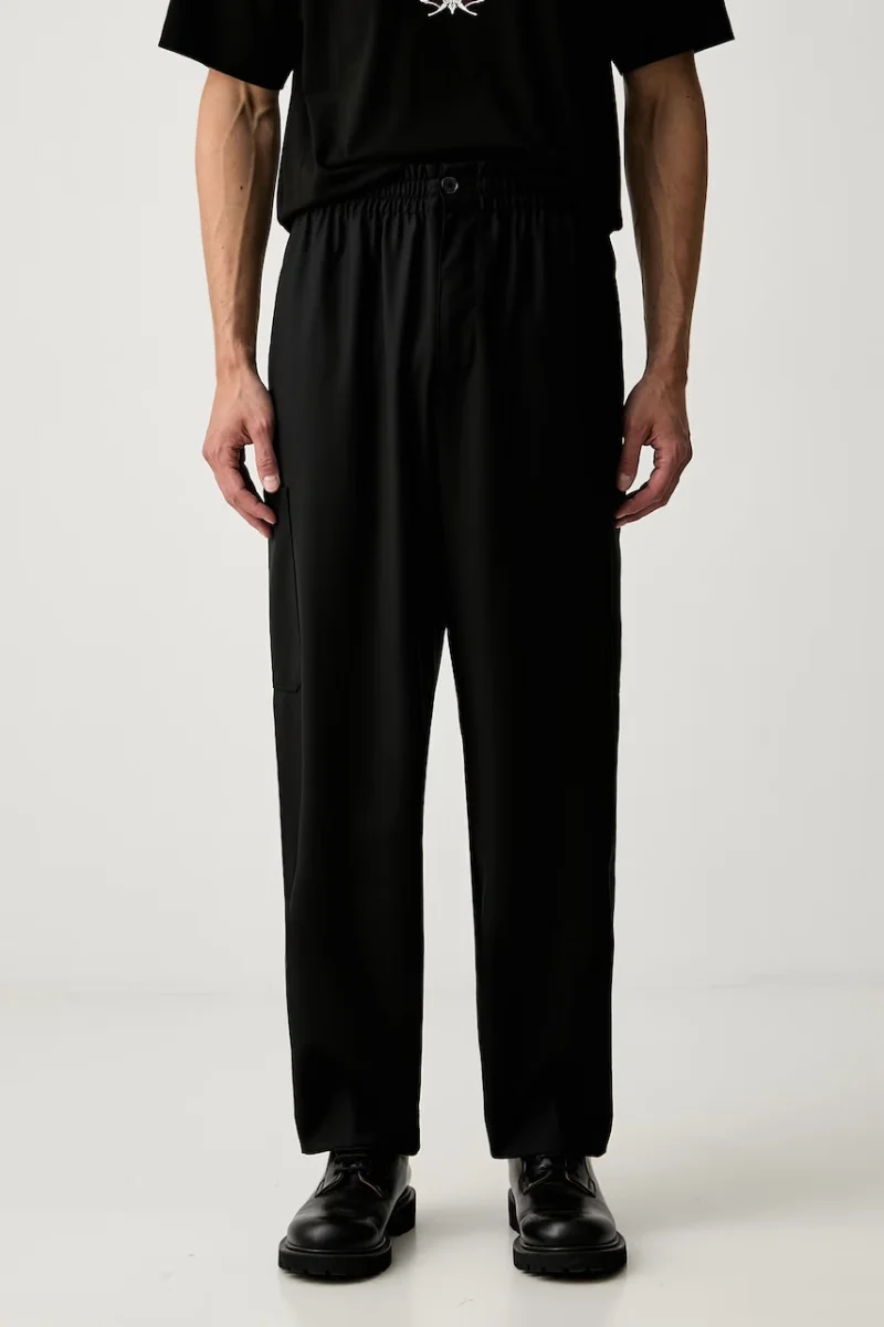Kenzo pantaloni regular pentru bărbați din lână