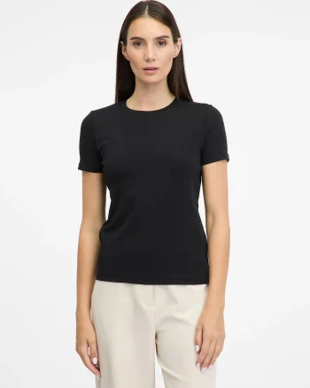 Tricou uni damă ORSAY negru - XS