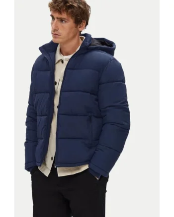 Geaca barbati,  Cooper 16089957, Bleumarin, Nylon