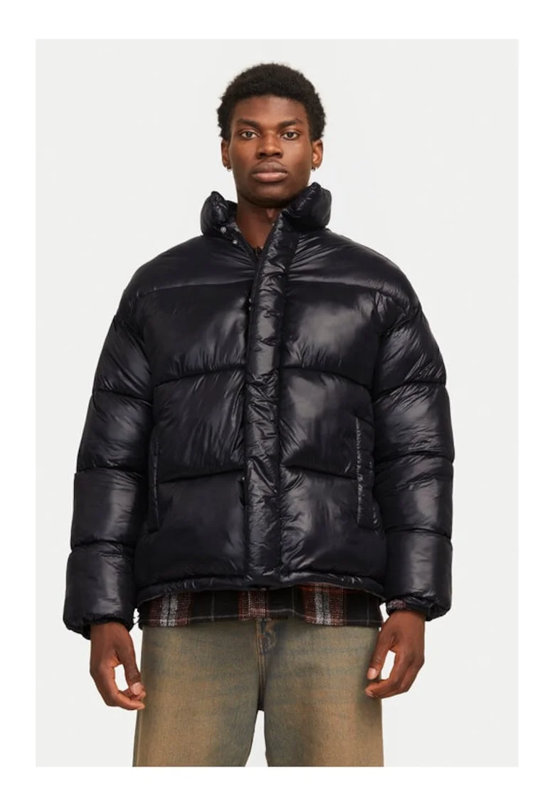 Geaca barbati,  Greenpoint 12267062, Negru, Nylon