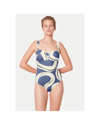 Costum de baie dama,  303574291, Albastru