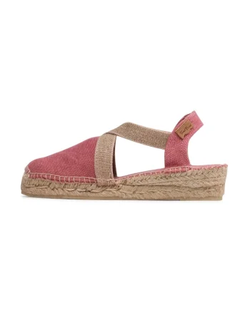 Espadrile dama,  203620, Textil, Roz