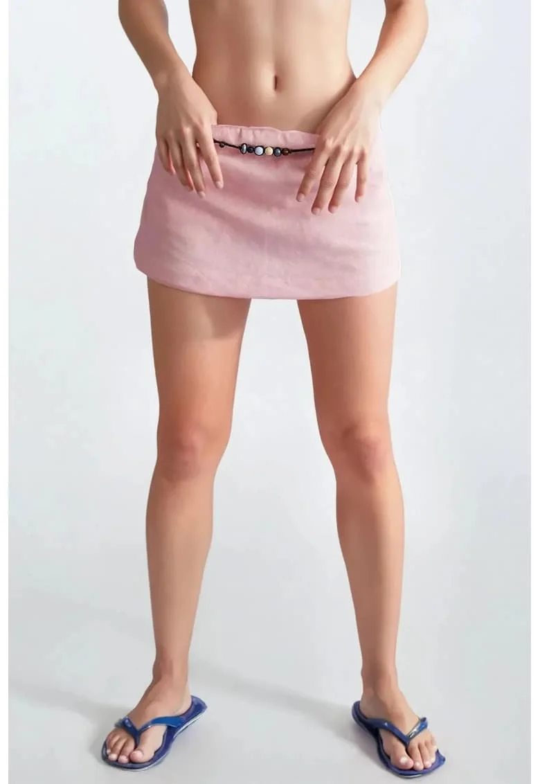 Fusta mini talie joasa