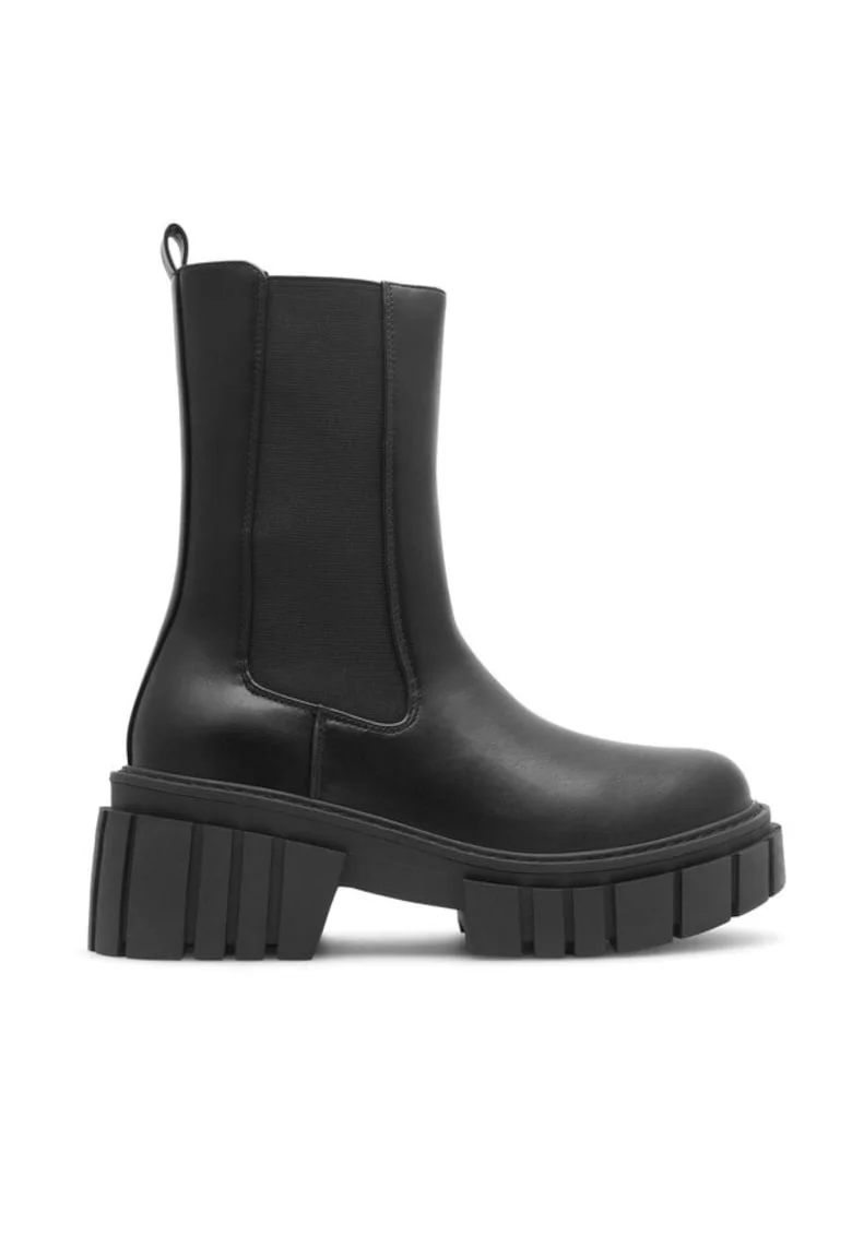 Botine dama,  590558804272336, Sintetic, Negru
