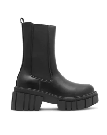 Botine dama,  590558804272336, Sintetic, Negru