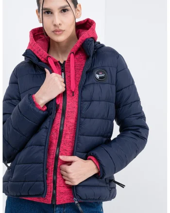 Geaca slim fit Atikahadge, Albastru ultramarin