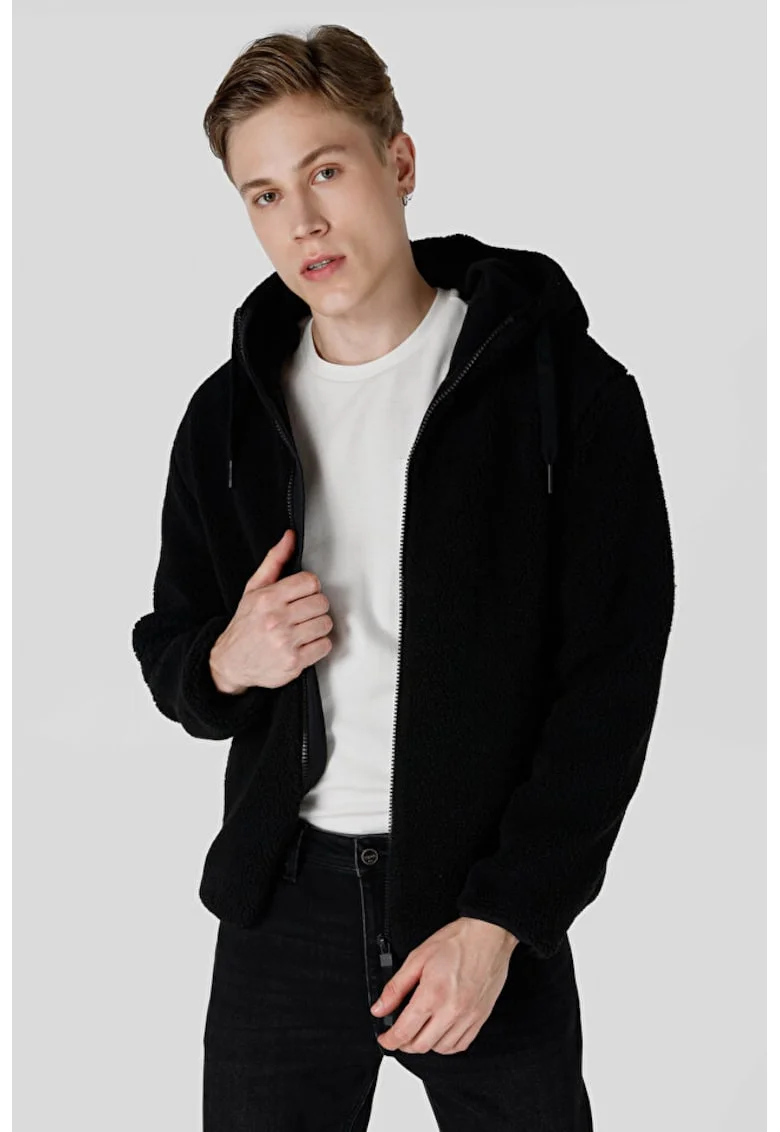 Jacheta De Barbati Negru.Regular Fit