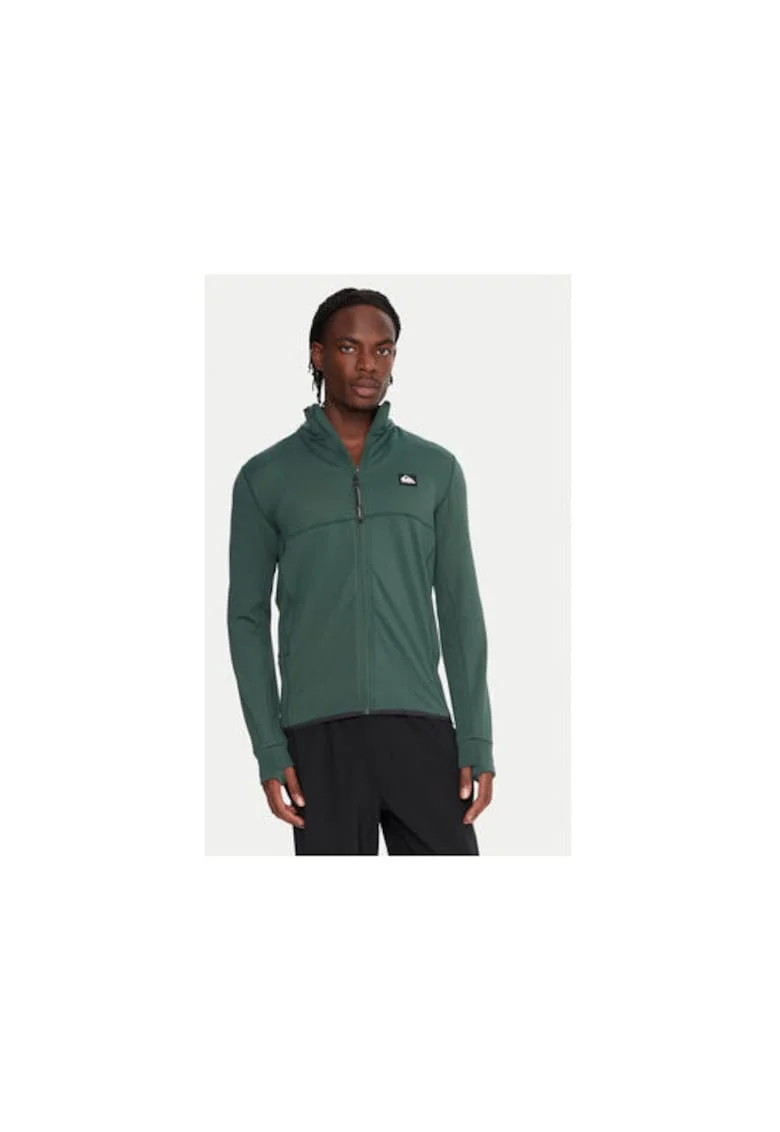 Bluza sport barbati,  poliester/elastan, verde