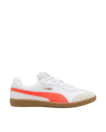 Pantofi sport barbati 106696 15,  Alb/Portocaliu