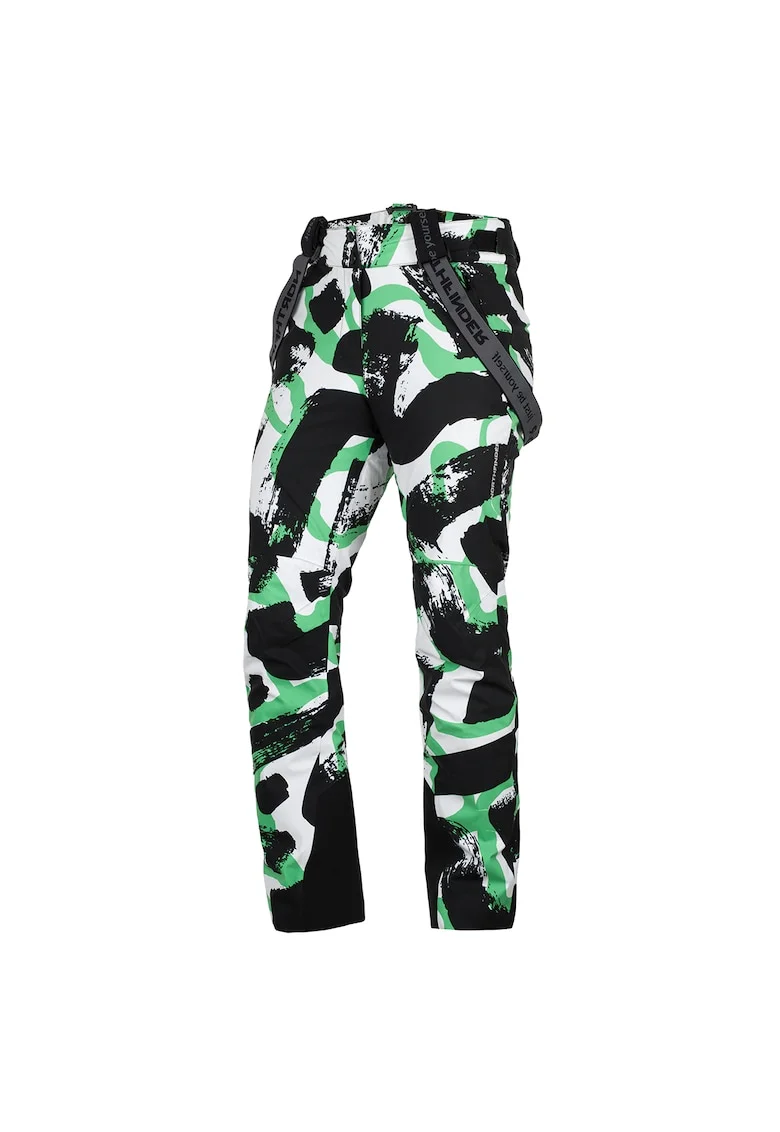 Pantaloni schi 2L 10K/10K dama Isabell XL greenprint