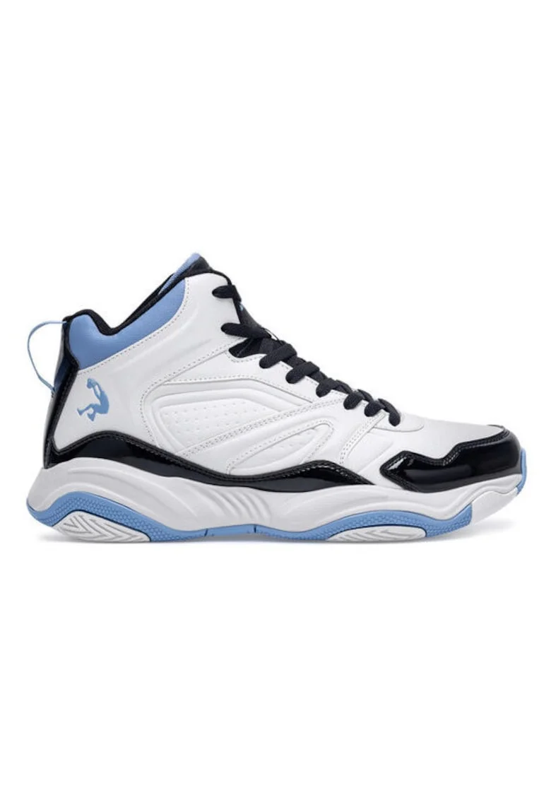 Pantofi sport barbati,  CEO-SHAQNOTIZE AQ950, albastru/ alb, textil,