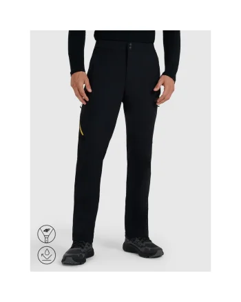 Pantaloni de trekking barbati  poliester, negru