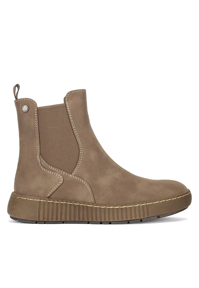 Ghete  CEO-WS5586-07, bej, piele ecologica,