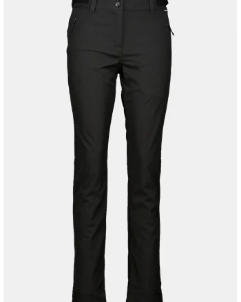 Pantaloni cu buzunre cu fermoar pentru drumetii Katy, Negru,