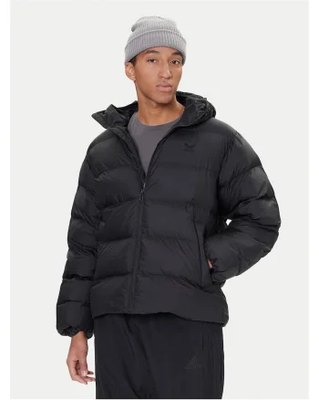 Geaca de puf barbati,  neagra, material sintetic