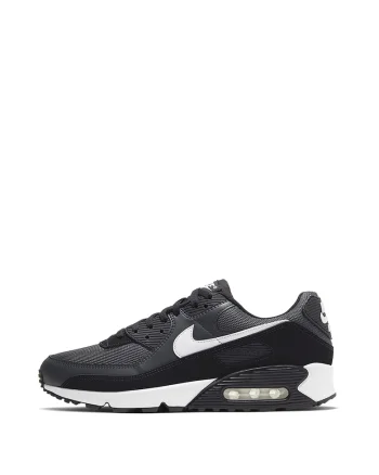 Pantofi sport piele Air Max 90, Gri inchis