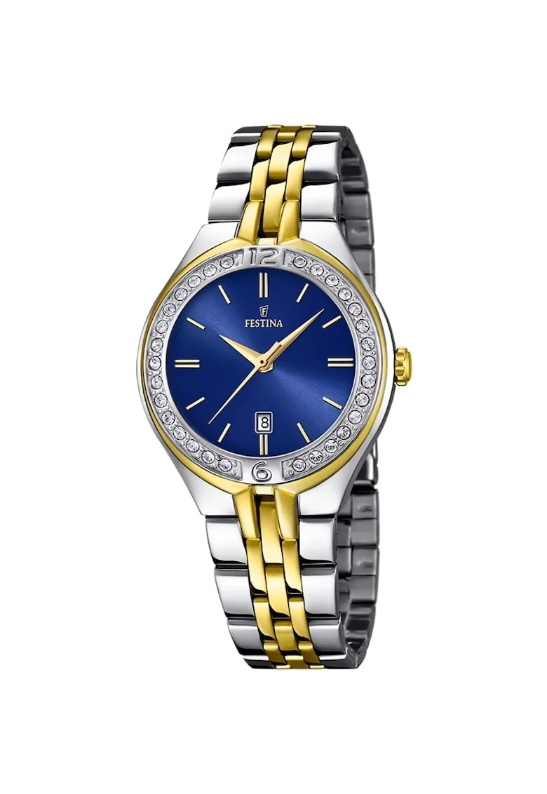 Ceas dama  Quartz Argintiu, Auriu, Argintiu/Auriu
