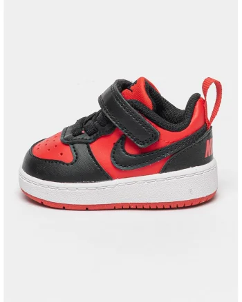 Pantofi sport Court Borough cu inchidere velcro, Rosu/Negru
