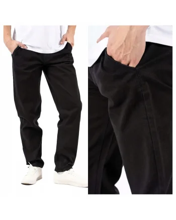 Pantaloni chino, Negru