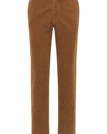 Blugi Barbati,  Style Tramper Chino, Straight Fit, Talie Medie, Fermoar, Lungi, 5 Buzunare, Bumbac, Maro, Maro