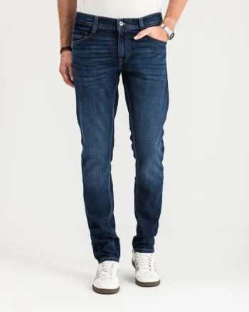 Blugi slim fit pentru barbati  OREGON, Albastru denim