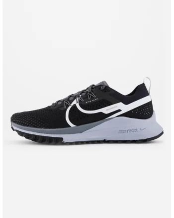 Pantofi din material textil pentru alergare pe teren accidentat React Pegasus 4, Negru stins