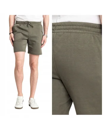Pantaloni Scurti Barbati,  Colin Shorts, Material: 55% Bumbac, 45% Poliester, Croi: Regular Fit, Stil: Drept, Inaltimea Taliei: Medie, Verde, Verde