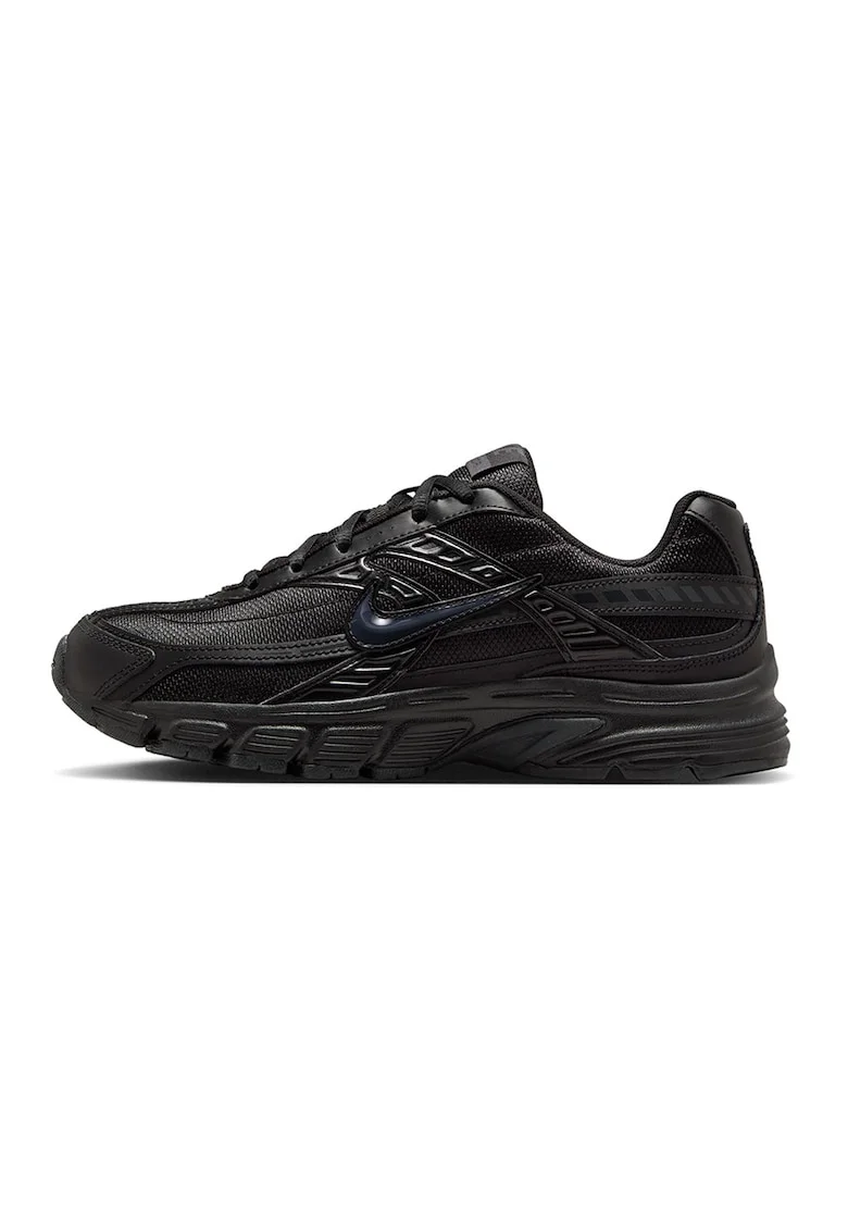 Pantofi sport Initiator cu garnituri de piele, Negru