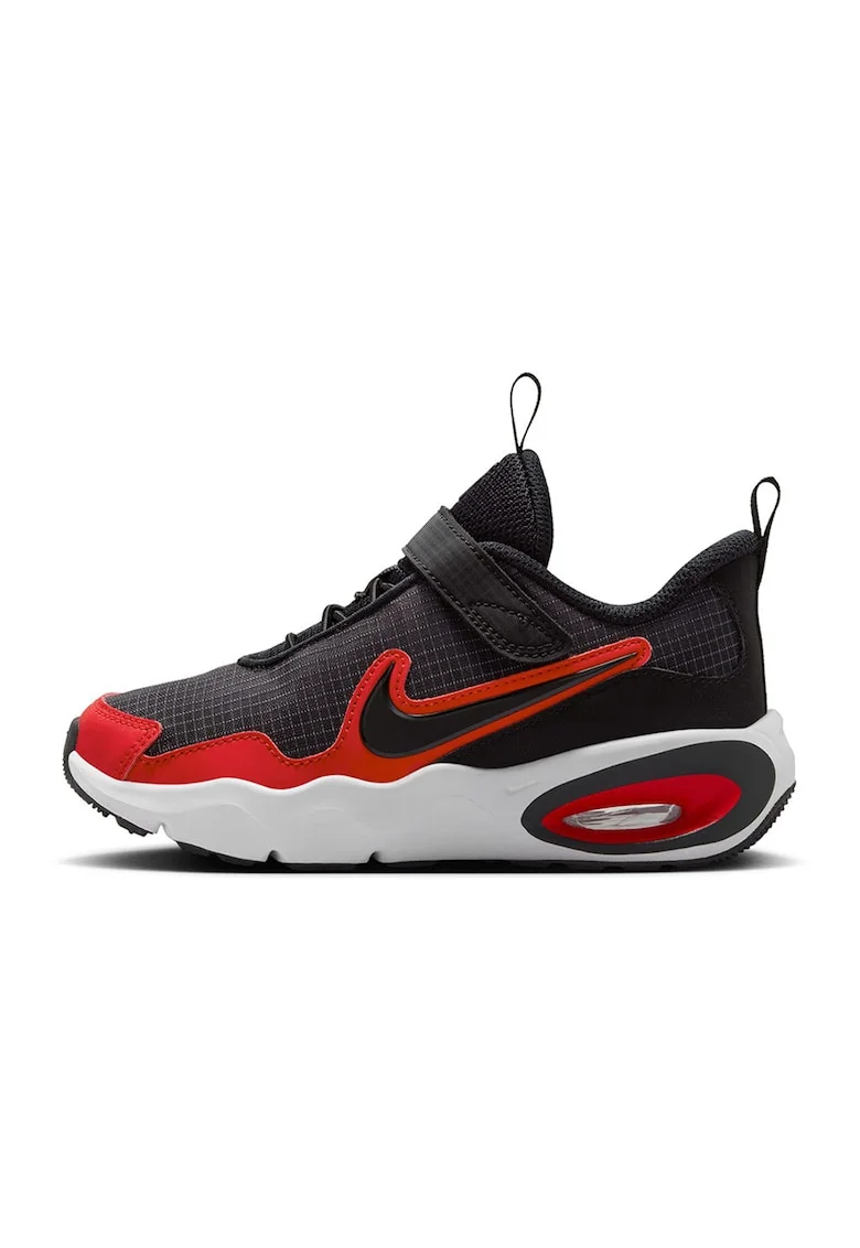 Pantofi sport Air Max Nova cu bareta velcro, Rosu/Negru