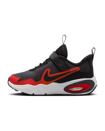 Pantofi sport Air Max Nova cu bareta velcro, Rosu/Negru