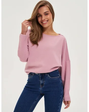 Bluza Gri Patrata, Roz lucios