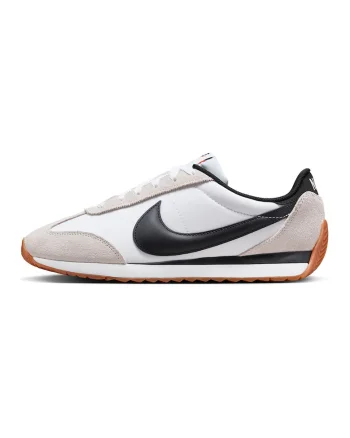 Pantofi sport Pacific cu garnituri din piele intoarsa, Alb/Negru/Bej