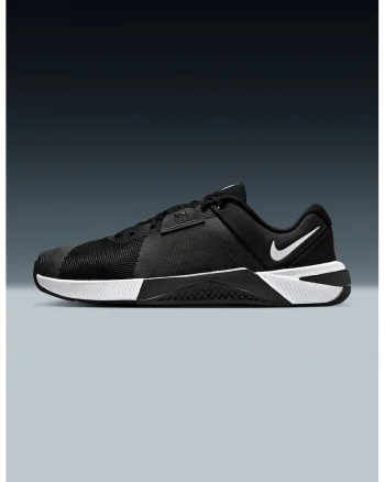 Pantofi Metcon 10 cu logo pentru fitness, Alb/Negru
